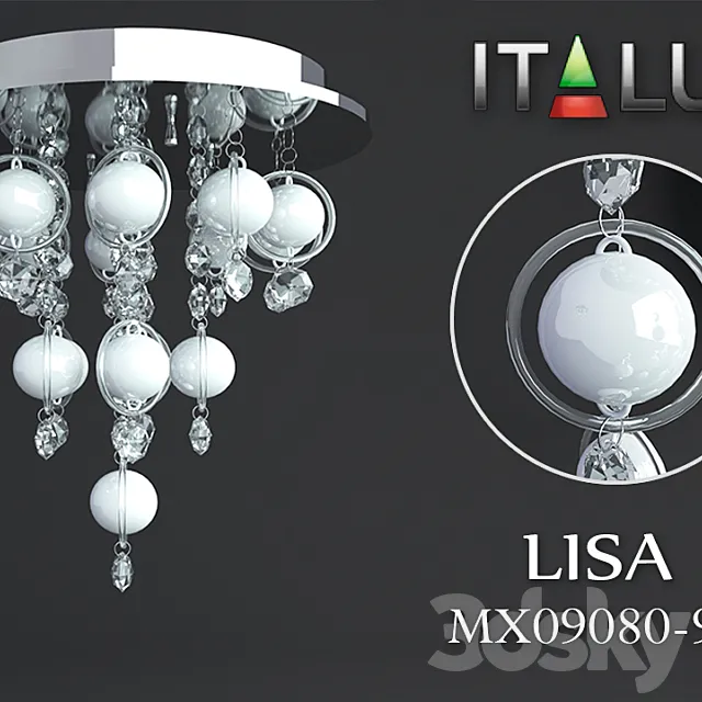 ITALUX LISA MX09080-9A 3DS Max Model