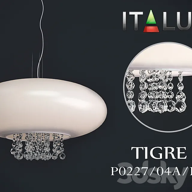 ITALUX TIGRE P0227-04A-F4AA 3DS Max Model