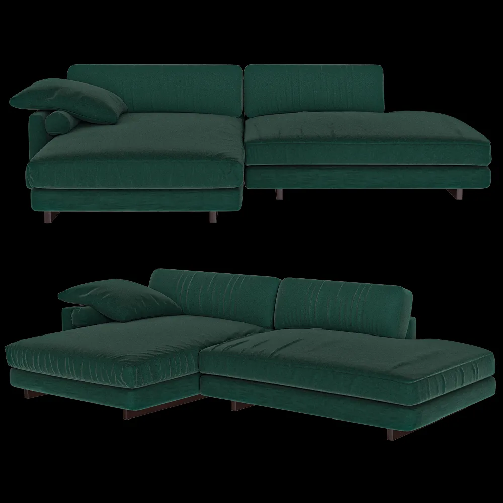 Ivasa – Sofa Amur Slim 3ds Max