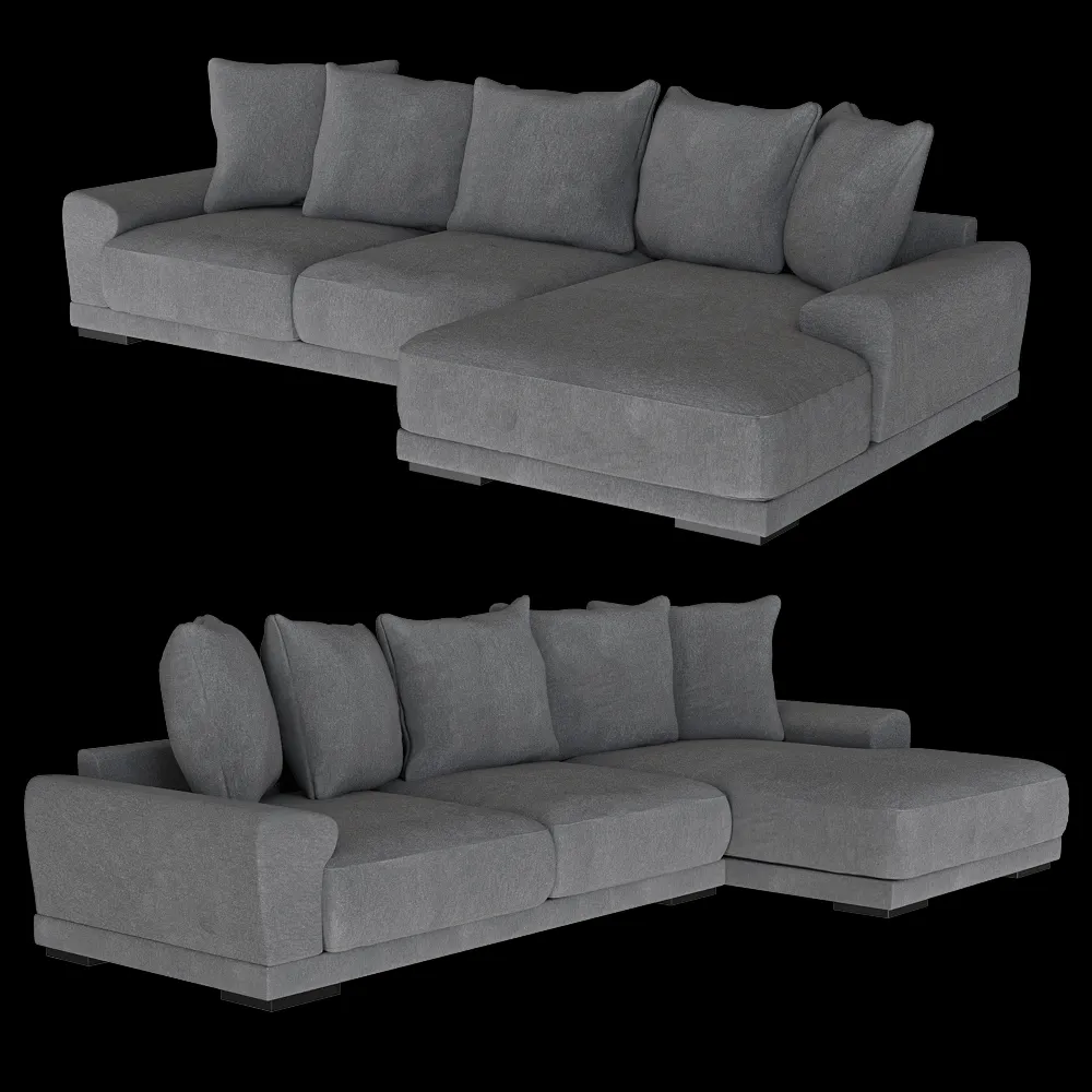 Ivasa – Sofa HOR corner triple 3ds Max