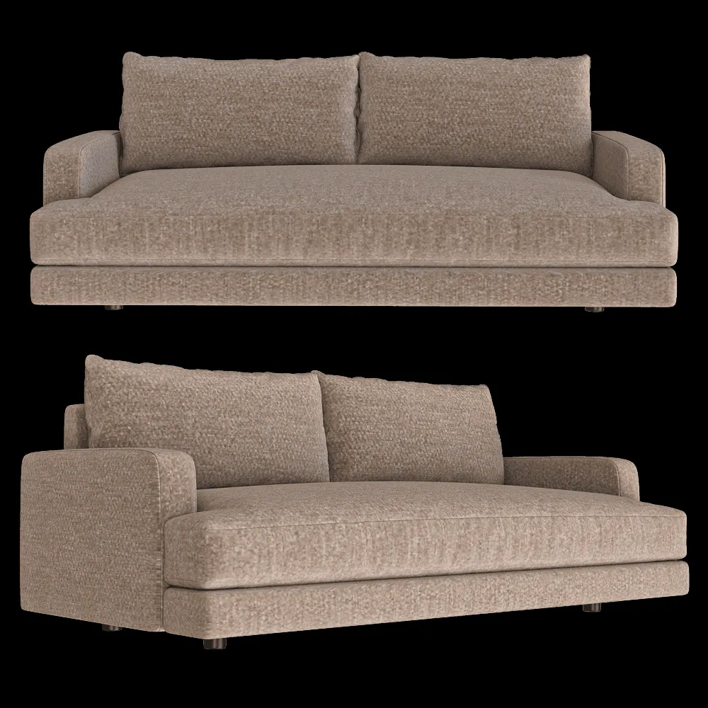 Ivasa – Sofa PION straight triple 3ds Max