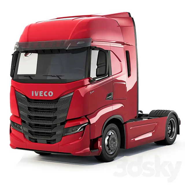 Iveco S-Way 2020 3DS Max Model