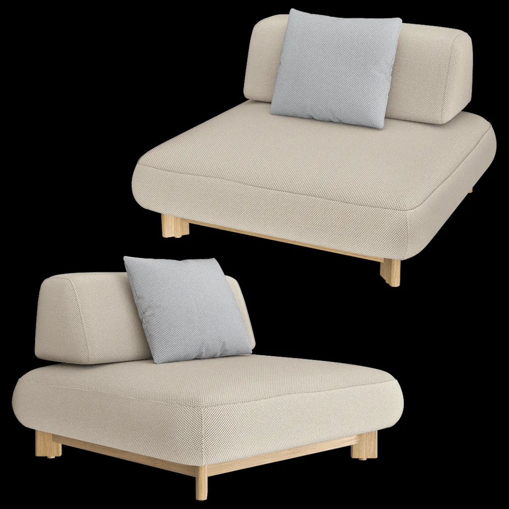 IVINI – Garden chair Cala 91333 3ds Max