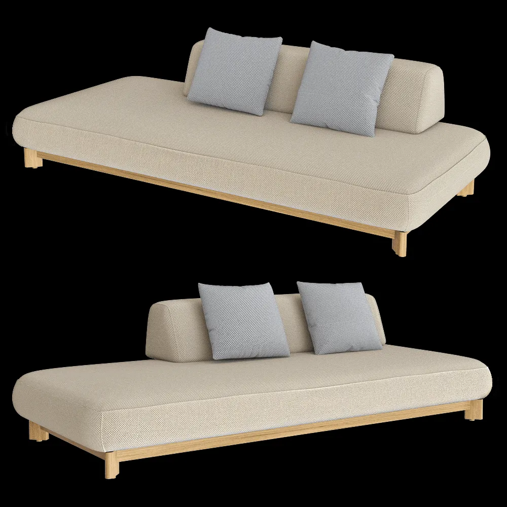 IVINI – Garden daybed Cala 91333XL 3ds Max