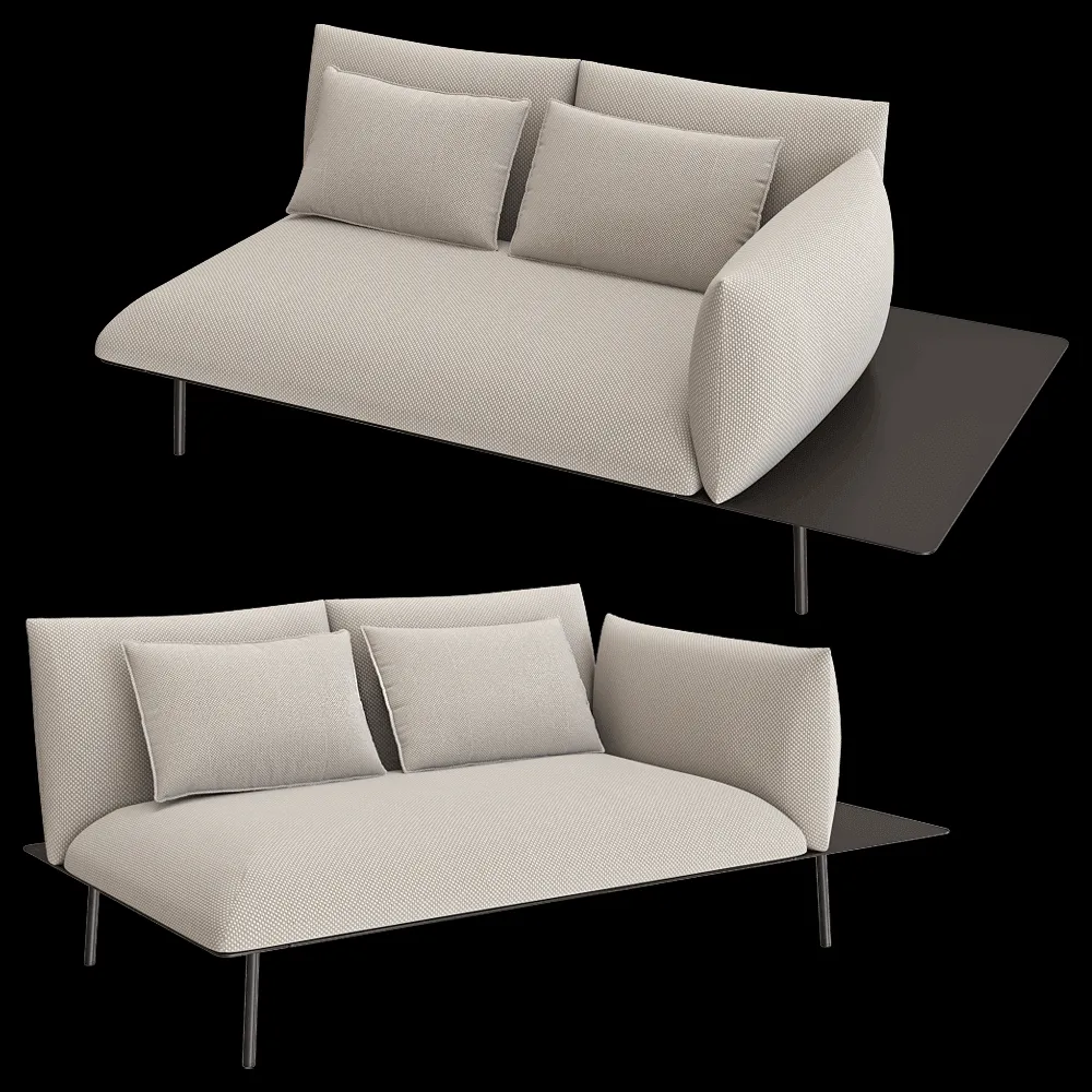 IVINI – Sofa Kona 91290L-L 3ds Max
