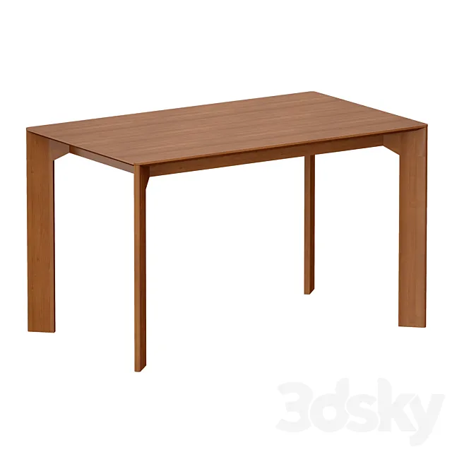 Ivy 50 “Dining Table (Crate and Barrel) 3DS Max Model