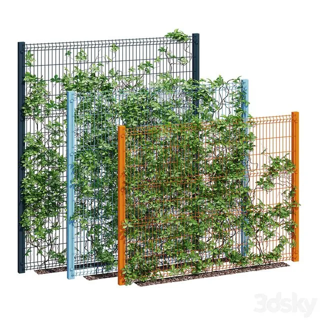 ivy wall eight 3dsMax Model