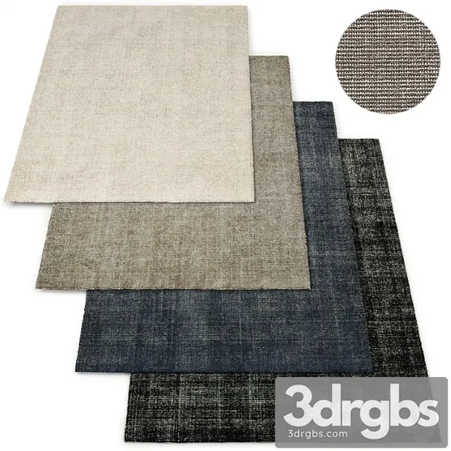 Izar Performance Handwoven Rug Collection Restoration Hardware 3dsmax Download