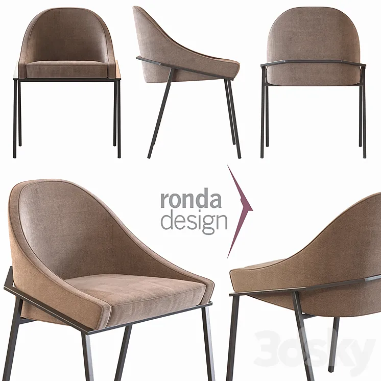 IZOARD Chair By Ronda Design 3DS Max