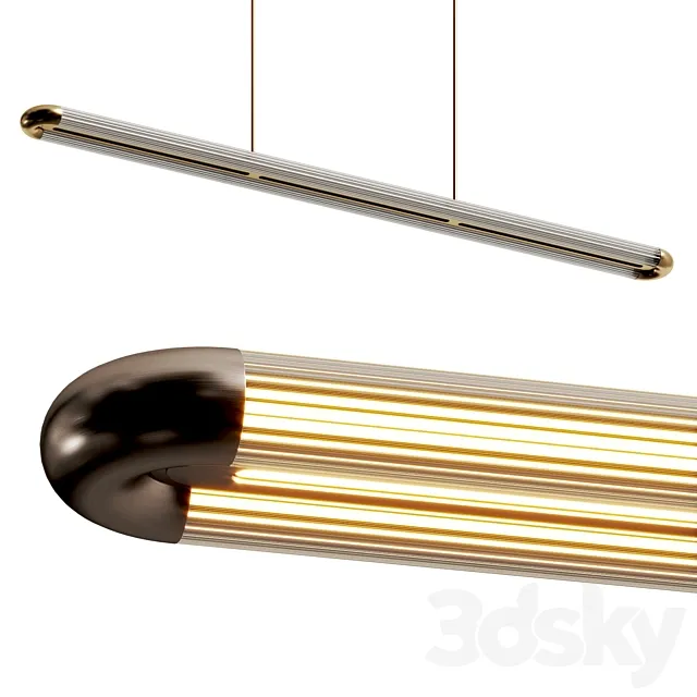 J. Adams & Co Strata Pendant Lamp 3ds Max