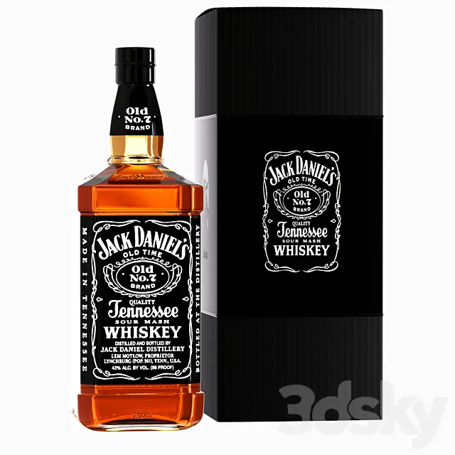 Jack Daniel’s 3ds Max