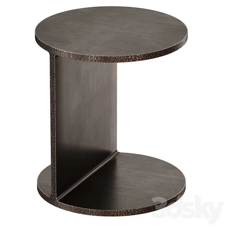 Jackie Iron End Table (Crate and Barrel) 3DS Max