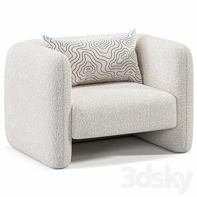 JACOB ARMCHAIR CHAIR BY Studiotwentyseven 3ds Max