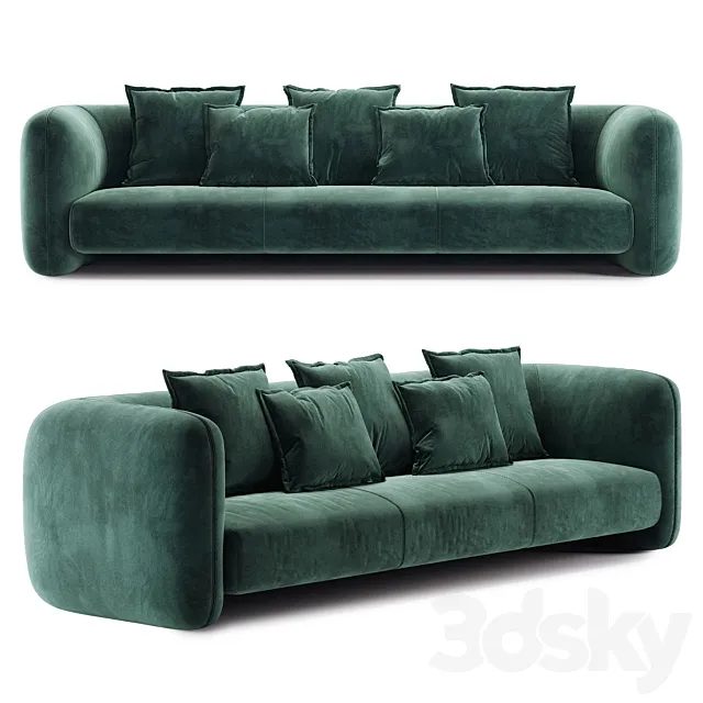 Jacob sofa by collector 3DSMax File