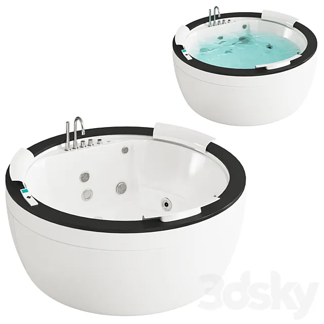 Jacuzzi Nova Top AQS 3DS Max Model