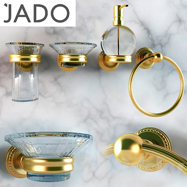 jado perland cristal 3DS Max Model