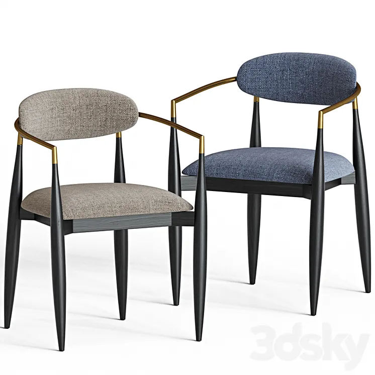 Jagger Dining Chair 3DS Max Model