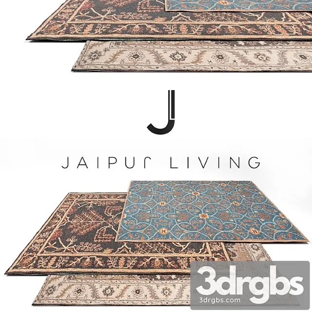 Jaipur Living Classic Rug Set 10 3dsmax Download