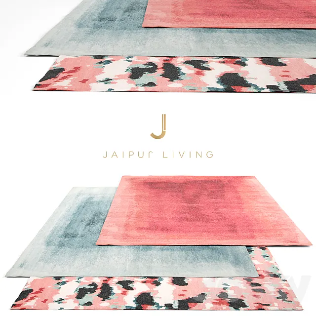 Jaipur Living Luxury Rug Set 3 3ds Max