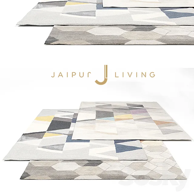 Jaipur living New Rug Set 2 3ds Max