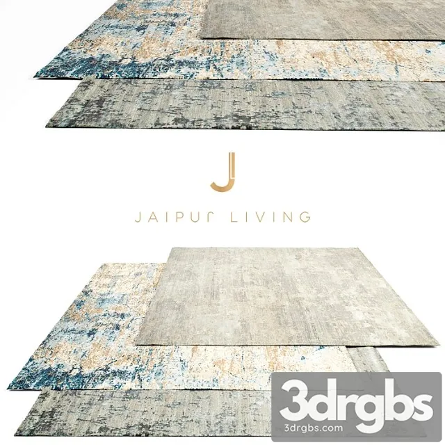 Jaipur living rug set 1 3dsmax Download