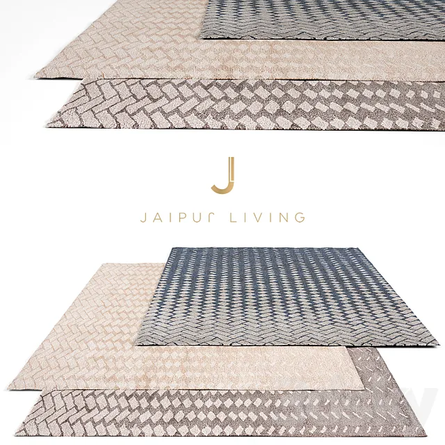 Jaipur Living Rug Set 11 3ds Max