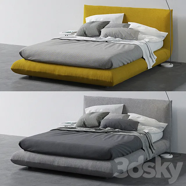 Jalis bed interlübke 3ds Max