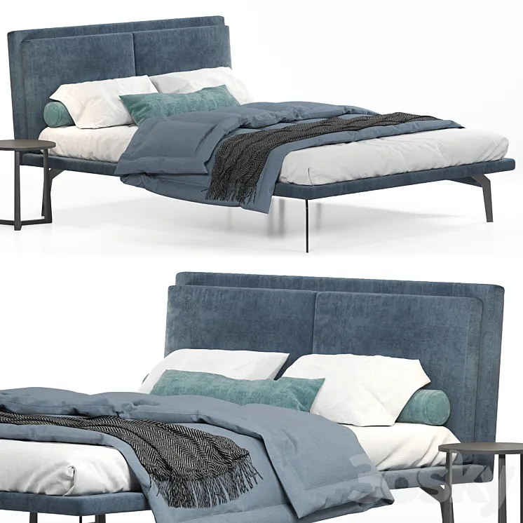 James bed by Flexteam 3DS Max