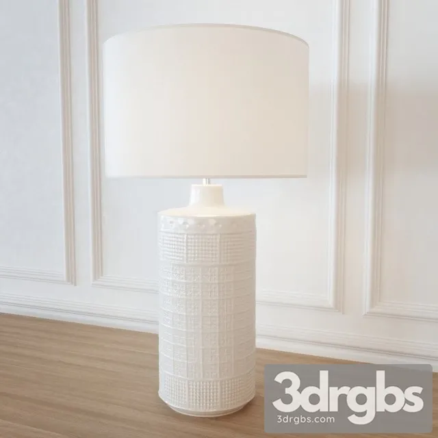 Jamie Young Emma Ceramic Column Table Lamp 3dsmax Download