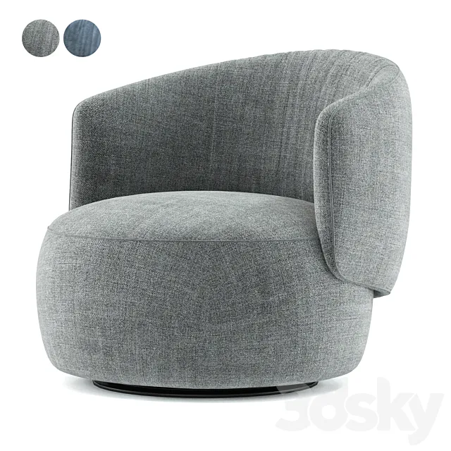 Jane armchair by piet boon 3ds Max