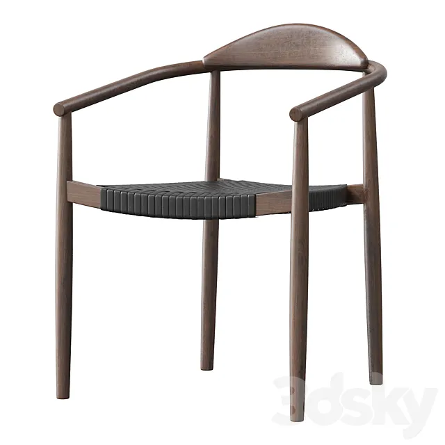 Janice dining chair 3DS Max Model