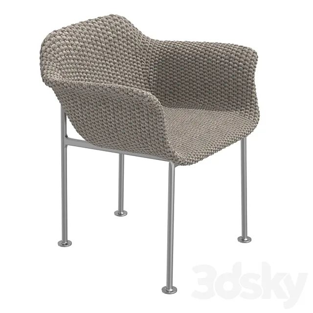 JANUS et Cie GINA Chair with armrests 3ds Max