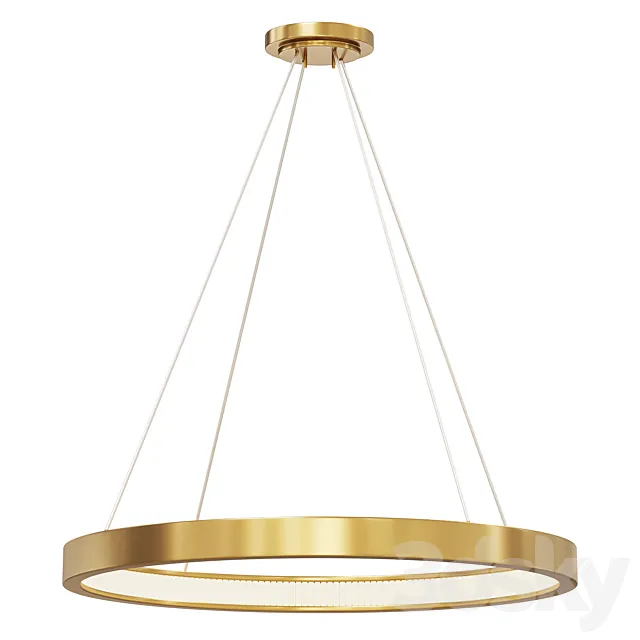 Jasmine Round Pendant By Corbett Lighting 3ds Max