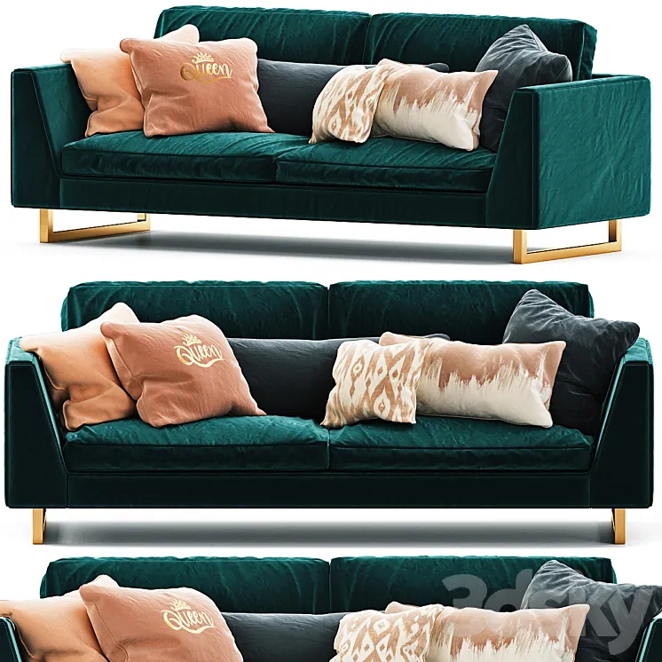 Jasper-modern sofa 3DS Max