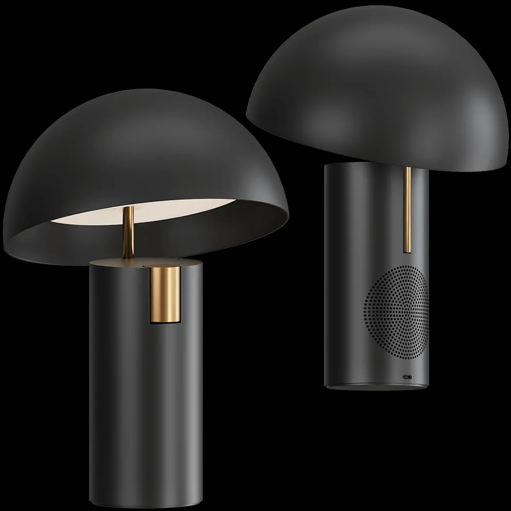 Jaune Fabrique – Table lamp/Speaker Alto 3ds Max