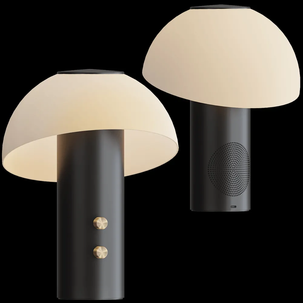 Jaune Fabrique – Table lamp/Speaker Piccolo Musical Edition 3ds Max