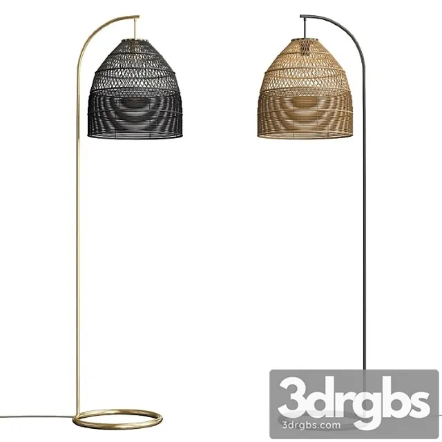 Java arc overreach floor lamp 3dsmax Download