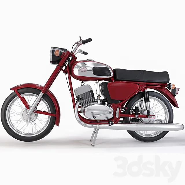 Jawa 634_01 3ds Max