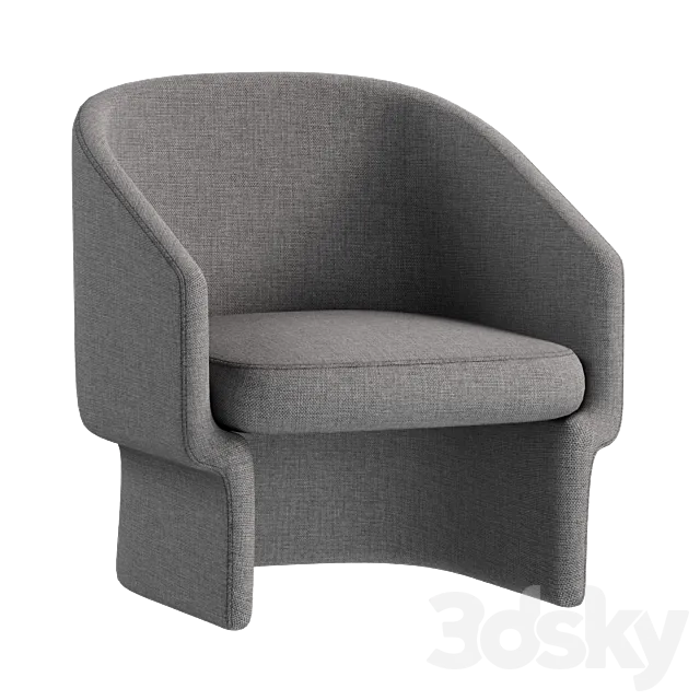 Jaxsen Lounge Chair 3ds Max