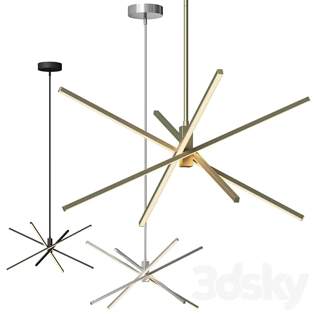 Jaxx Pendant Light by AFX Lighting 3DS Max Model