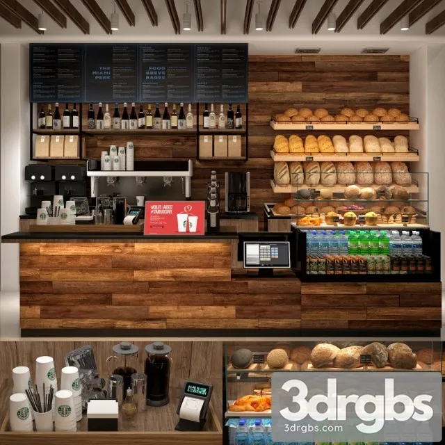 JC Coffee Shop 3dsmax Download