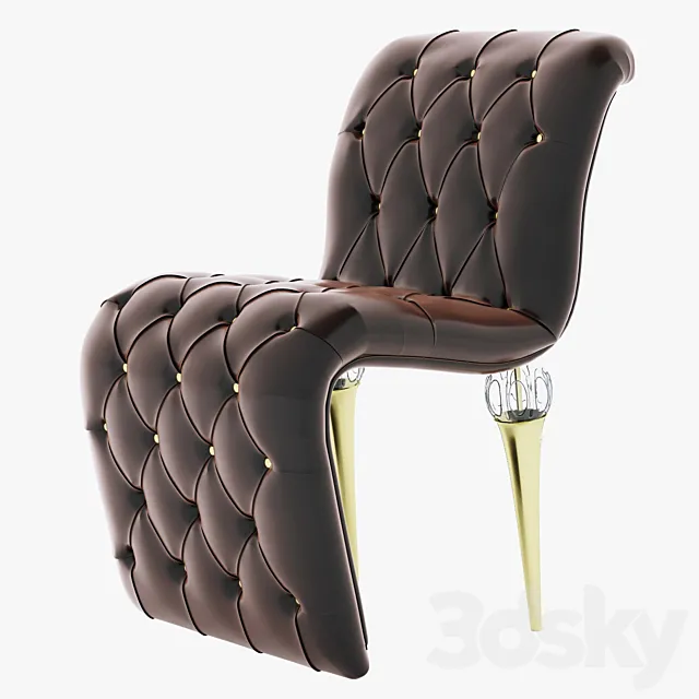 JC Passion Chocolat Chair 3DSMax File