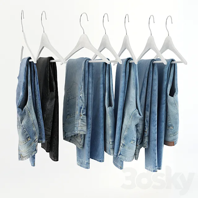 Jeans_Set 3DS Max Model