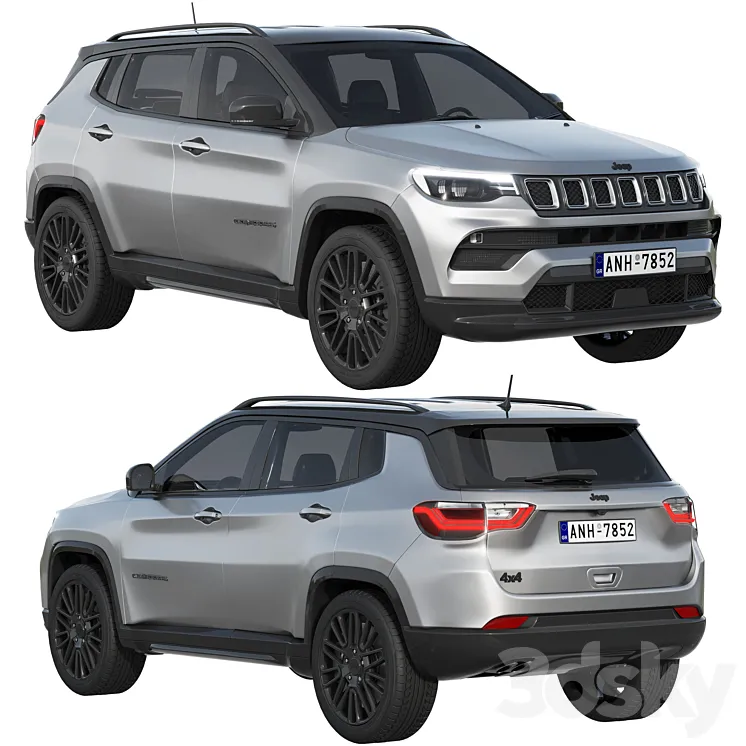 Jeep Compass 2022 3DS Max