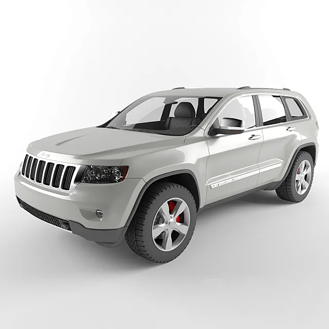 Jeep Grand Cherokee 3ds Max