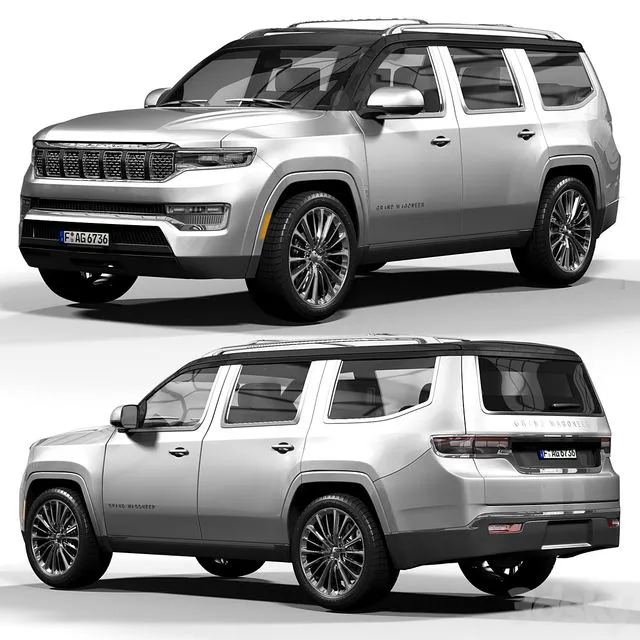 JEEP Grand Wagoneer 3dsMax Model