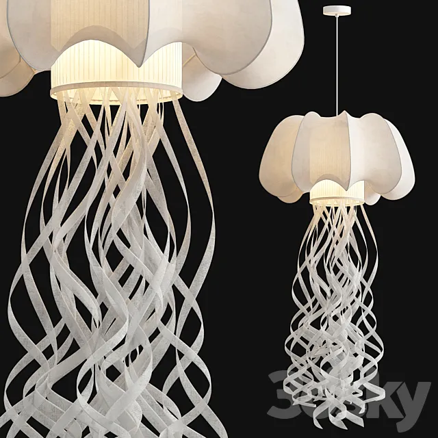 Jellyfish Pendant Light 3DSMax File