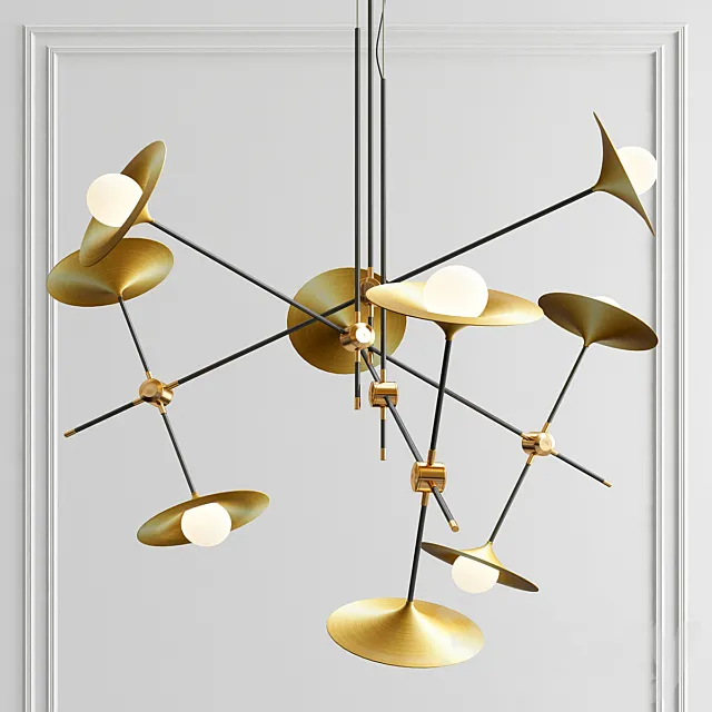 Jenkins chandelier 3ds Max