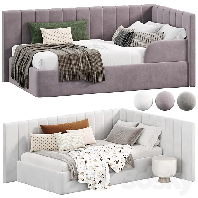 JERSEY Childrens furniture Beds by frankof 3ds Max