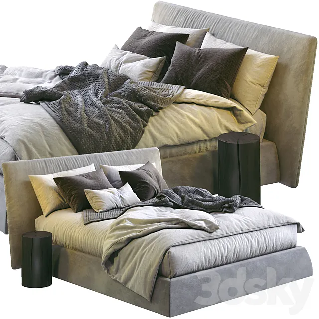 Jesse bed nimbo 3ds Max